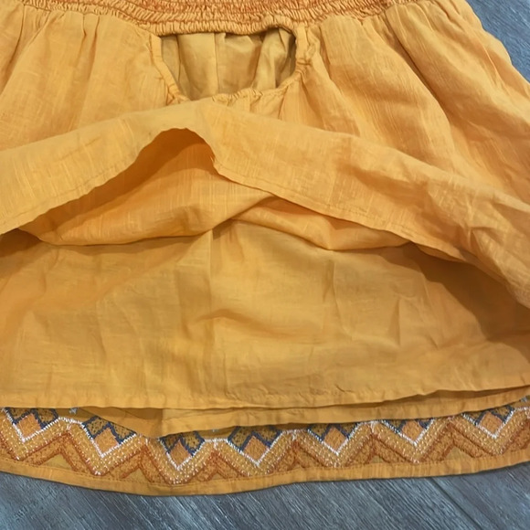 ANTHROPOLOGIE Aliza Embroidered Smocked Swing Tank Babydoll Size Small - Picture 8 of 10